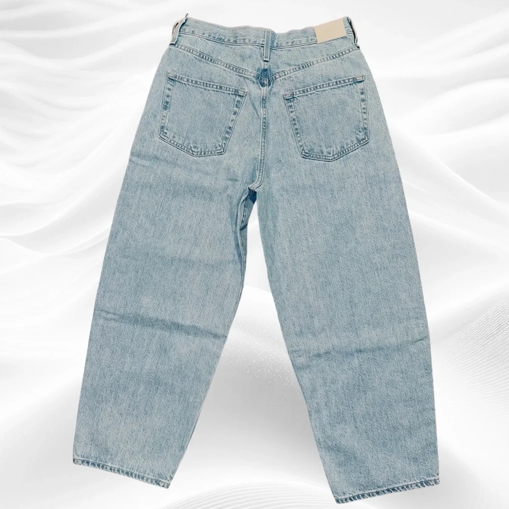 Edwin Dani Jeans‎ in Escape Blue  Cropped Wide Leg Size 28X25